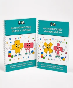 Sada pracovních sešitů Sčítání, odčítání & Násobení, dělení